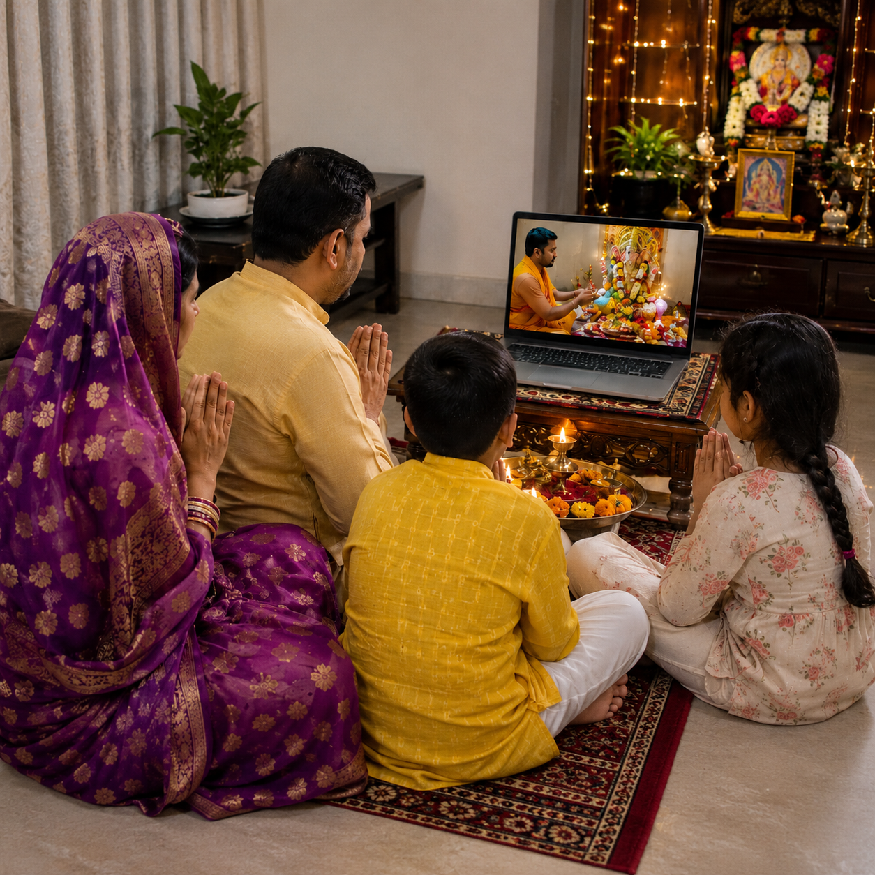 Anant Charturdashi Vishnu Puja
